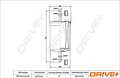 Dr!ve+ DP1110.13.0120 Číslo výrobce: DFF0120. EAN: 5907714155093.