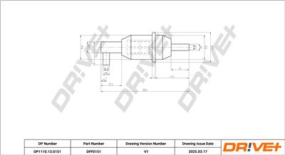 Dr!ve+ DP1110.13.0151 Číslo výrobce: DFF0151. EAN: 5907714155406.