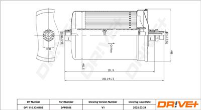 Dr!ve+ DP1110.13.0186 Číslo výrobce: DFF0186. EAN: 5907714168505.
