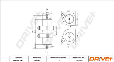 Dr!ve+ DP1110.13.0293 Číslo výrobce: DFF0293. EAN: 5907714169571.