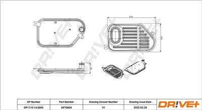 Dr!ve+ DP1110.14.0004 Číslo výrobce: DFT0004. EAN: 5907714155574.