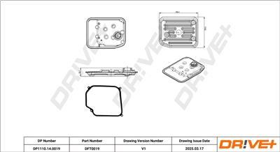 Dr!ve+ DP1110.14.0019 Číslo výrobce: DFT0019. EAN: 5907714155727.