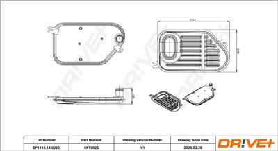 Dr!ve+ DP1110.14.0020 Číslo výrobce: DFT0020. EAN: 5907714155734.