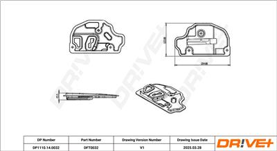 Dr!ve+ DP1110.14.0032 Číslo výrobce: DFT0032. EAN: 5907714155857.