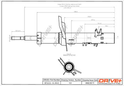 Dr!ve+ DP1610.10.0043 Číslo výrobce: DSS0043.