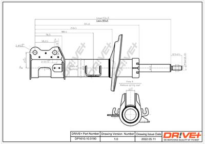 Dr!ve+ DP1610.10.0180 Číslo výrobce: DSS0180.