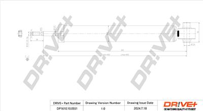 Dr!ve+ DP1610.10.0551 Číslo výrobce: DSS0551. EAN: 7630556942238.