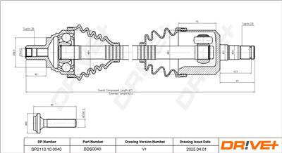 Dr!ve+ DP2110.10.0040 Číslo výrobce: DDS0040. EAN: 5907714188084.