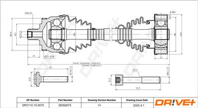 Dr!ve+ DP2110.10.0075 Číslo výrobce: DDS0075. EAN: 5907714188435.
