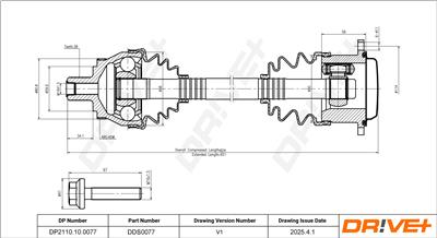 Dr!ve+ DP2110.10.0077 Číslo výrobce: DDS0077. EAN: 5907714188459.