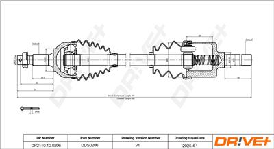 Dr!ve+ DP2110.10.0206 Číslo výrobce: DDS0206. EAN: 5907714189746.