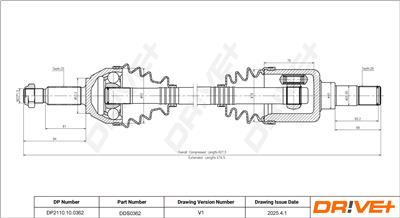 Dr!ve+ DP2110.10.0362 Číslo výrobce: DDS0362. EAN: 5907714191305.