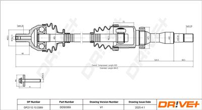 Dr!ve+ DP2110.10.0369 Číslo výrobce: DDS0369. EAN: 5907714191374.