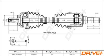 Dr!ve+ DP2110.10.0371 Číslo výrobce: DDS0371. EAN: 5907714191398.