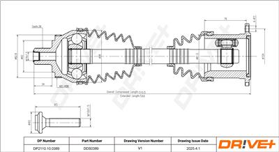Dr!ve+ DP2110.10.0389 Číslo výrobce: DDS0389. EAN: 5907714191572.
