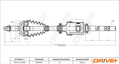 Dr!ve+ DP2110.10.0458 Číslo výrobce: DDS0458. EAN: 5907714192265.