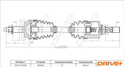 Dr!ve+ DP2110.10.0536 Číslo výrobce: DDS0536. EAN: 5907714193040.