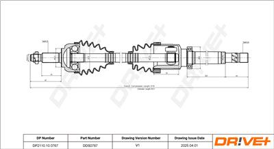 Dr!ve+ DP2110.10.0767 Číslo výrobce: DDS0767. EAN: 5907714195358.