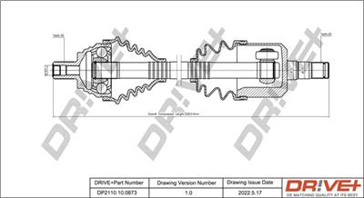 Dr!ve+ DP2110.10.0873 Číslo výrobce: DDS0873. EAN: 5907714196416.