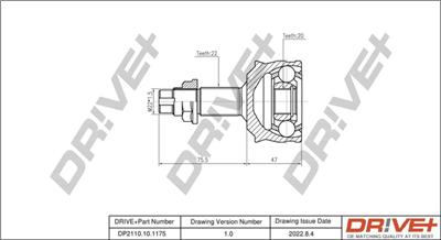 Dr!ve+ DP2110.10.1175 Číslo výrobce: DDC1175. EAN: 5907714181689.