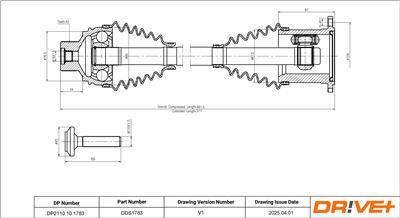 Dr!ve+ DP2110.10.1783 Číslo výrobce: DDS1783. EAN: 5907714198731.
