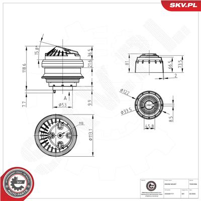 ESEN SKV 75SKV006 EAN: 5906302223008.
