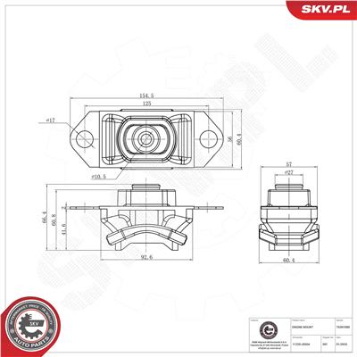 ESEN SKV 75SKV080 EAN: 5906302231171.