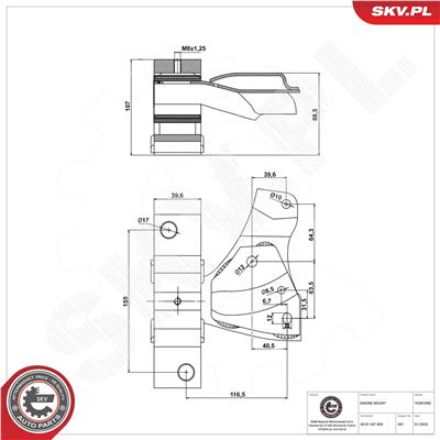 ESEN SKV 75SKV082 EAN: 5906302231195.