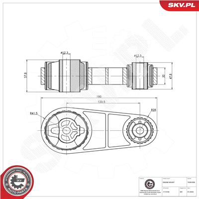 ESEN SKV 75SKV095 EAN: 5906302231355.