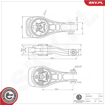 ESEN SKV 75SKV105 EAN: 5906302231454.