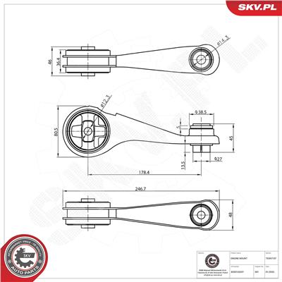 ESEN SKV 75SKV107 EAN: 5906302231485.