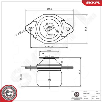 ESEN SKV 75SKV115 EAN: 5906302231560.