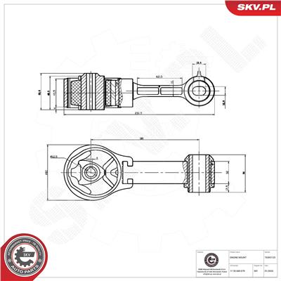 ESEN SKV 75SKV123 EAN: 5906302231676.