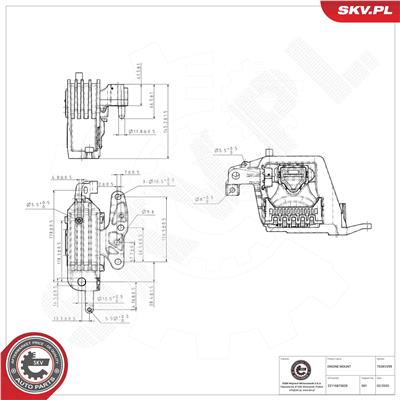ESEN SKV 75SKV299 EAN: 5906302244218.