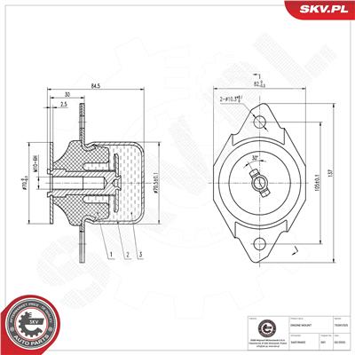 ESEN SKV 75SKV325 EAN: 5906302244478.