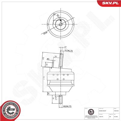 ESEN SKV 75SKV332 EAN: 5906302244546.