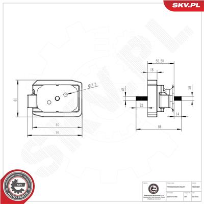 ESEN SKV 75SKV801 EAN: 5906302223039.