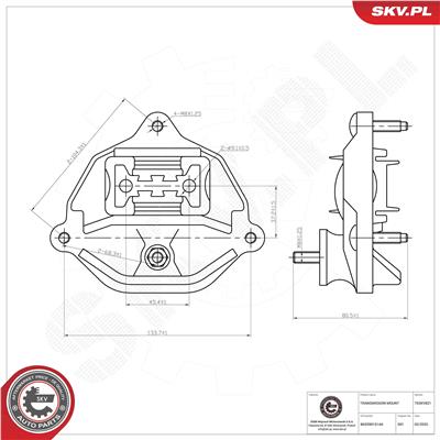 ESEN SKV 75SKV821 EAN: 5906302231638.