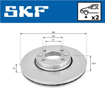 SKF VKBD 80004 V2 EAN: 7316581893195.