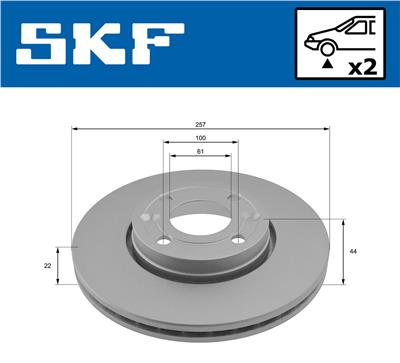 SKF VKBD 80013 V2