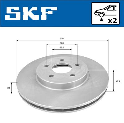 SKF VKBD 80015 V2 EAN: 7316581893317.
