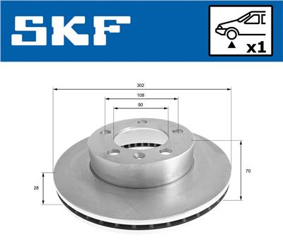 SKF VKBD 80035 V1 EAN: 7316581893522.