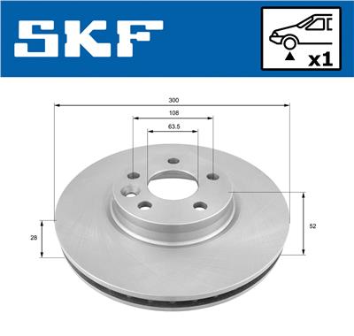 SKF VKBD 80056 V1 EAN: 7316581893744.