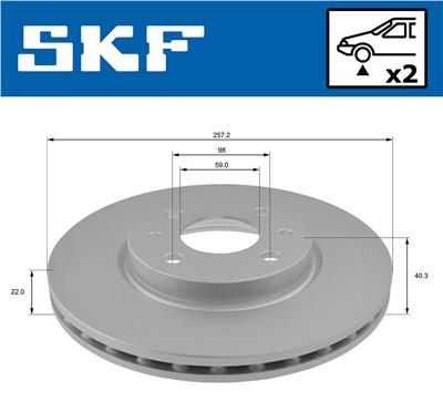 SKF VKBD 80064 V2 EAN: 7316581893836.