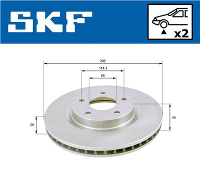 SKF VKBD 80070 V2 EAN: 7316581893904.
