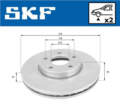 SKF VKBD 80103 V2 EAN: 7316581894260.