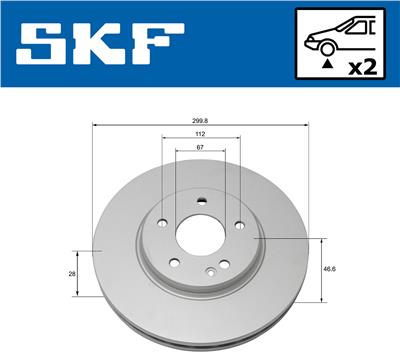 SKF VKBD 80104 V2 EAN: 7316581894277.