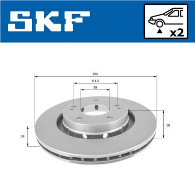 SKF VKBD 80127 V2 EAN: 7316581894512.