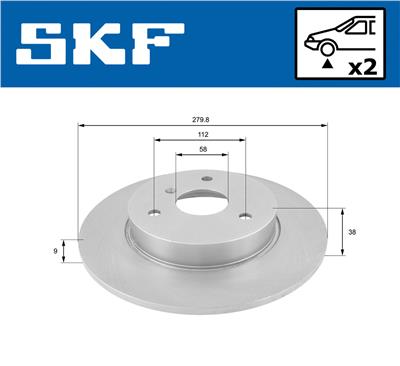 SKF VKBD 80142 S2 EAN: 7316581894680.