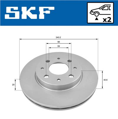 SKF VKBD 80175 V2 EAN: 7316581895052.